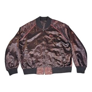 Vintage 90's Track Size XL Jacket Customized JOSE Spellout LIFE Heart Shape READ